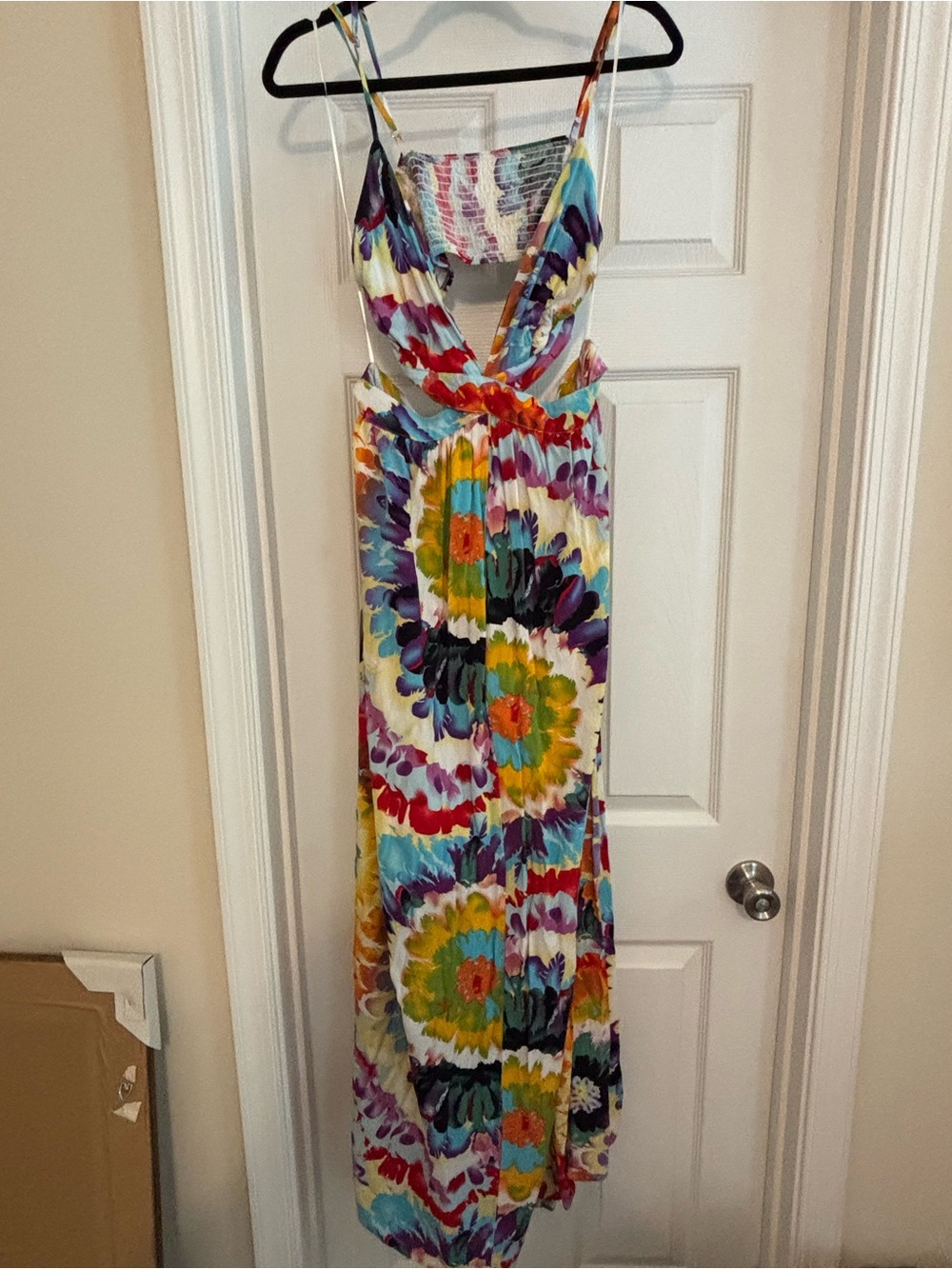 Tie-Dye Maxi Dress - Multicolor